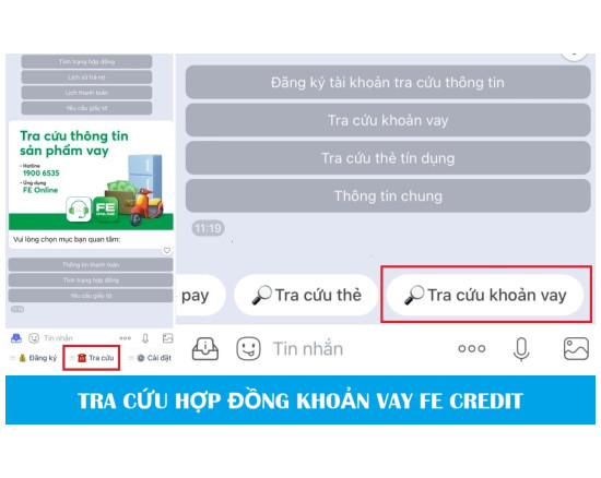 Hướng dẫn kiểm tra, tra cứu hợp đồng FE Credit bằng CCCD qua điện thoại, Zalo, SMS mới nhất 2025