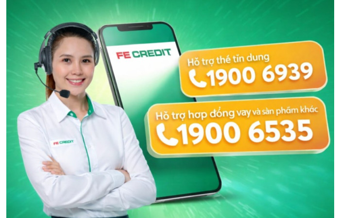 Số tổng đài FE Credit là bao nhiêu? Hotline hỗ trợ 24/7 mới nhất