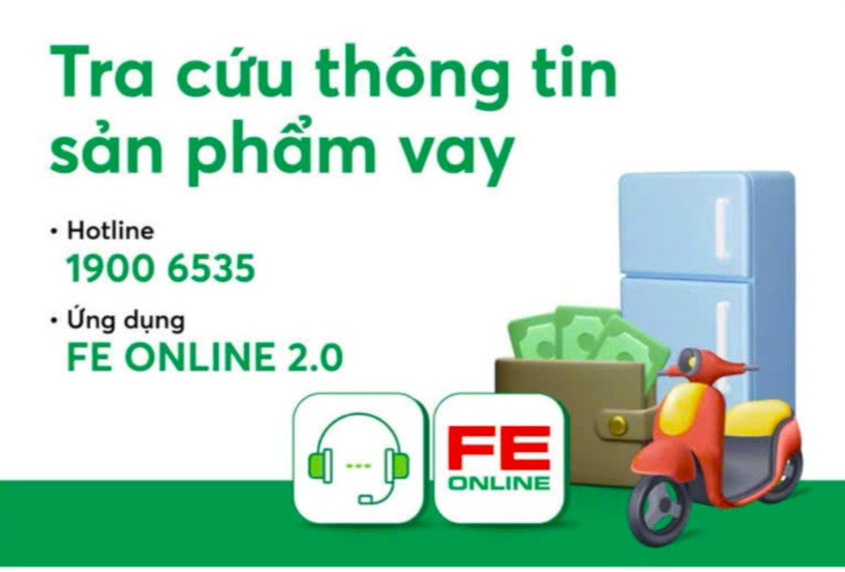 Tra cứu thông tin khoản vay qua FE Online 2.0