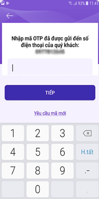 Xác thực tài khoản CIC Connect