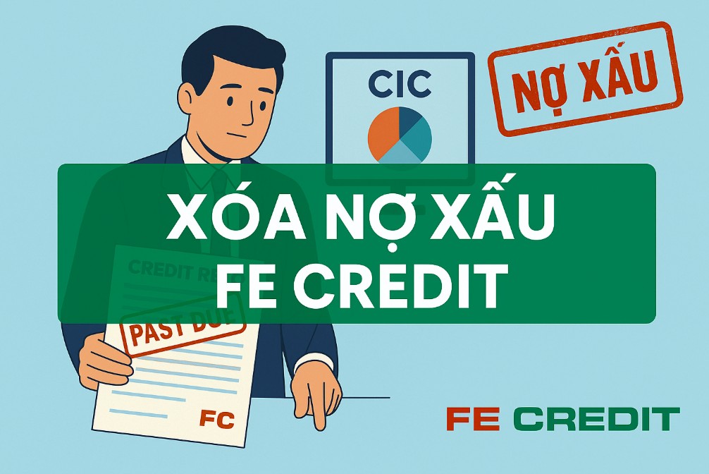Xóa nợ xấu FE Credit mới nhất 2025