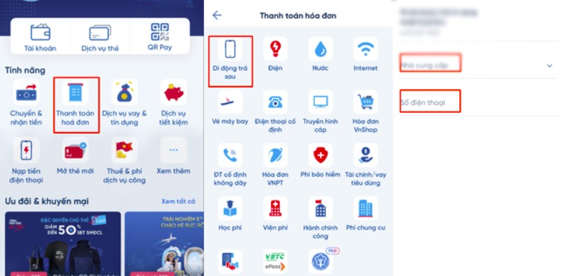 Thanh toán FE Credit qua ví điện tử