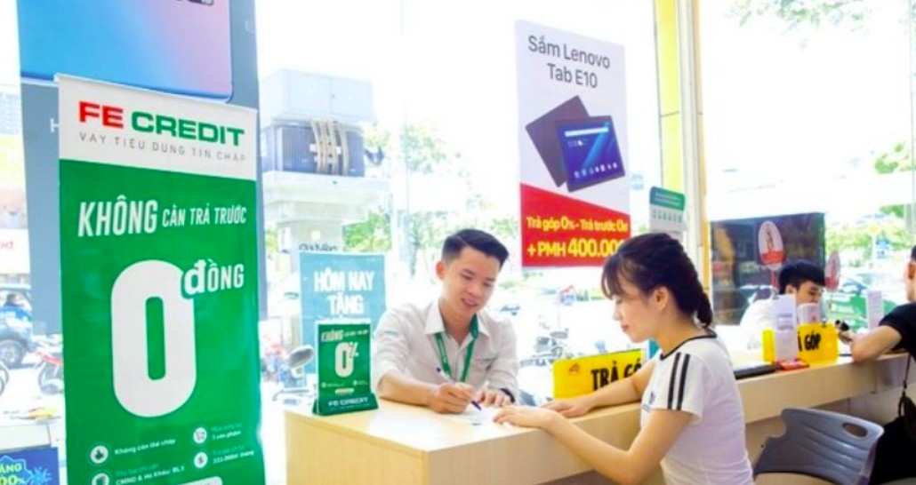 Đăng ký vay tiền FE Credit qua SIM VIETTEL