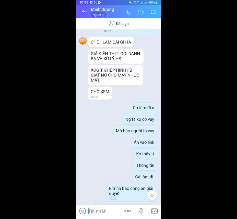 Fe Credit đòi nợ trên facebook